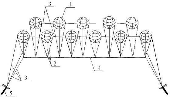 Building method for mound-free suspension bridge