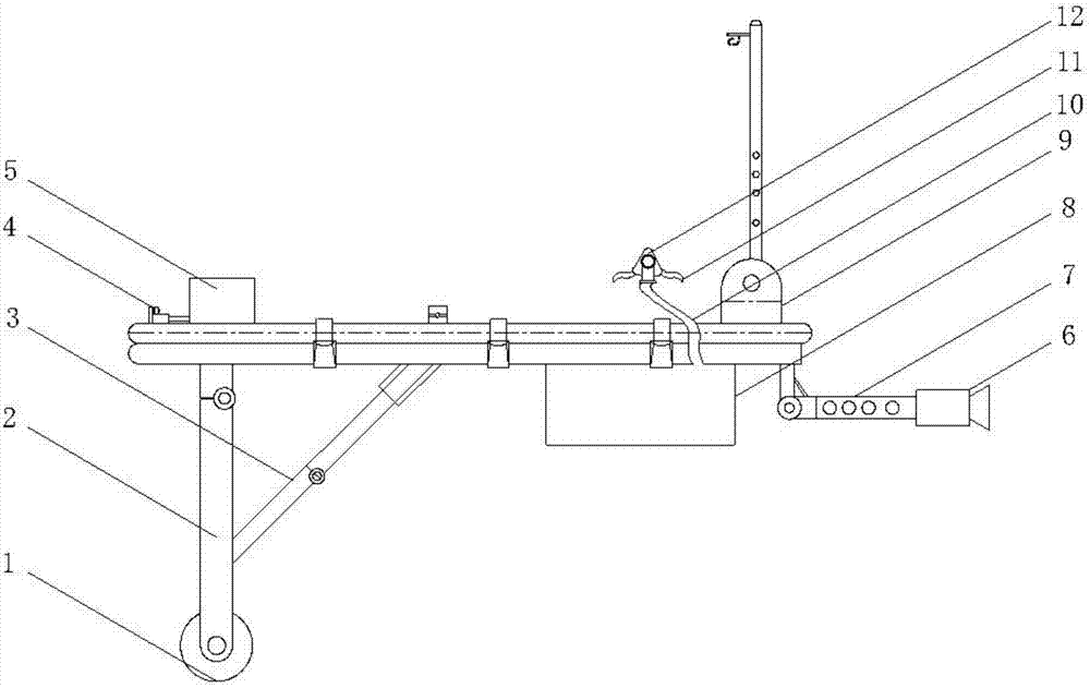 Medical emergency stretcher