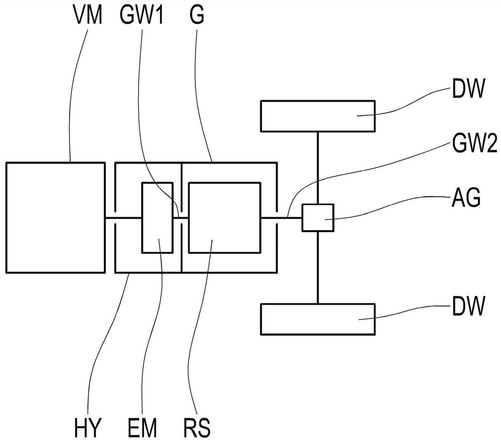 Arrangement for the liquid cooling of electric machine