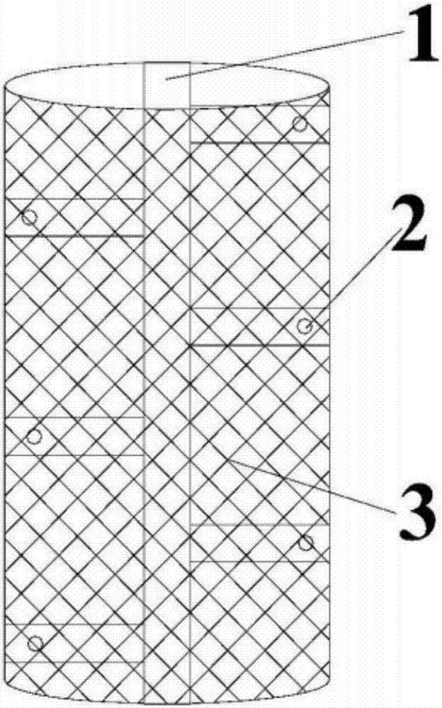 Method for fermentation production of L-lactic acid by using surface immobilization technology