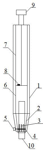 Mechanical pencil allowing thicknesses of pencil leads to be adjustable