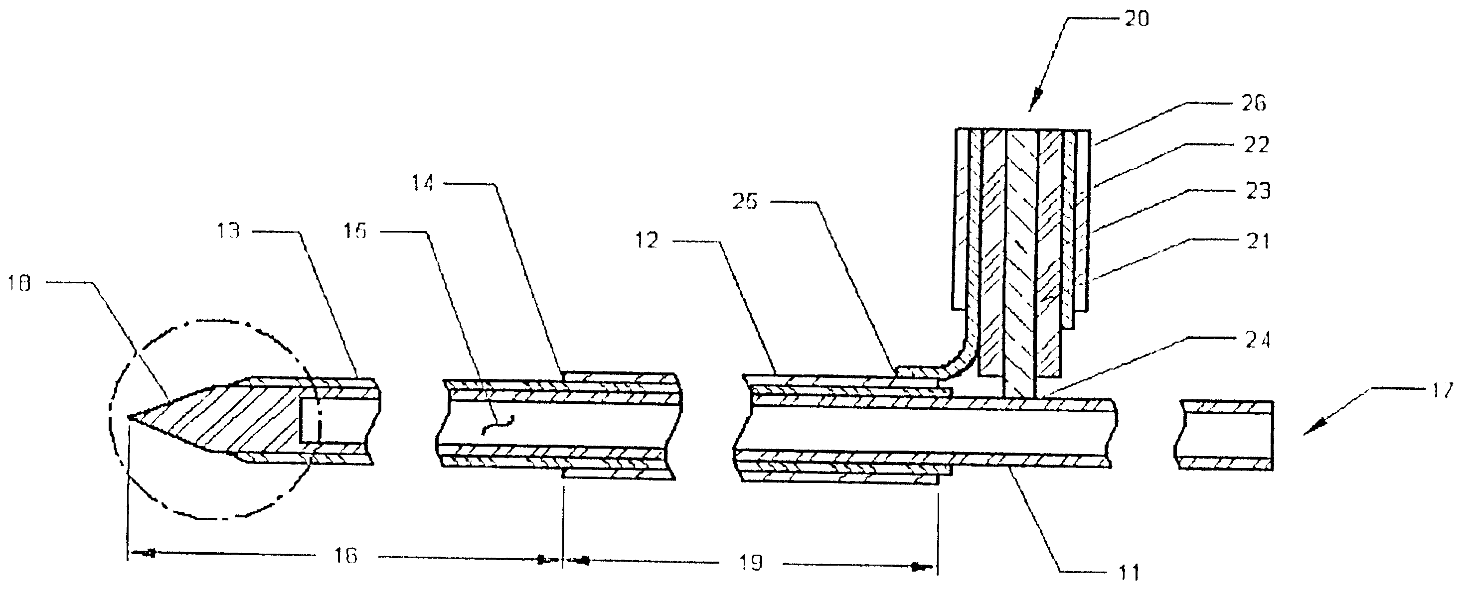 Invasive microwave antenna array for hyperthermia and brachytherapy