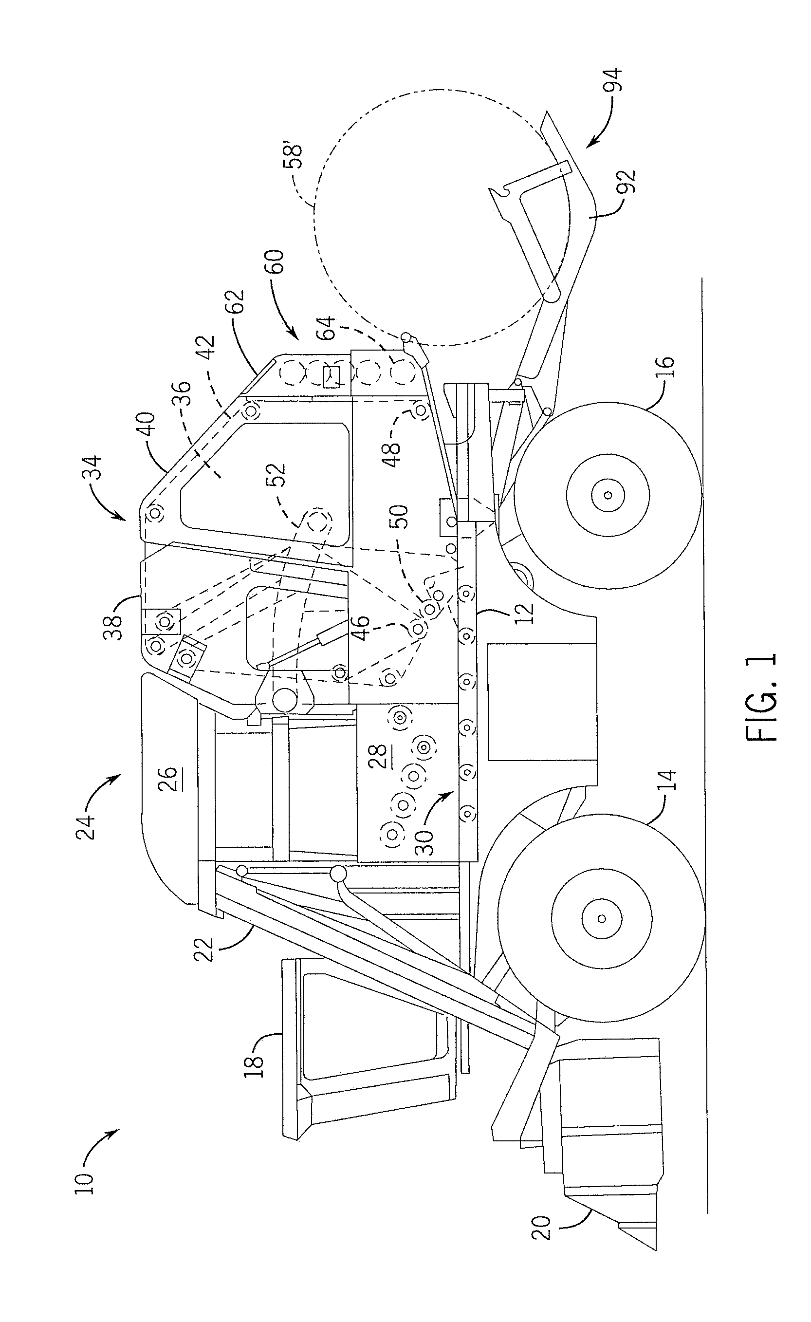 Module wrap guide arrangement