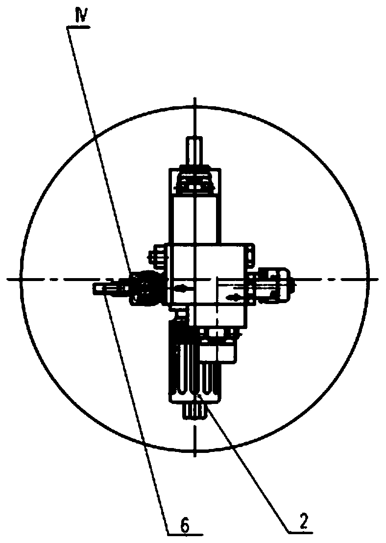 High-pressure gas storage device integrating pressure control and monitoring