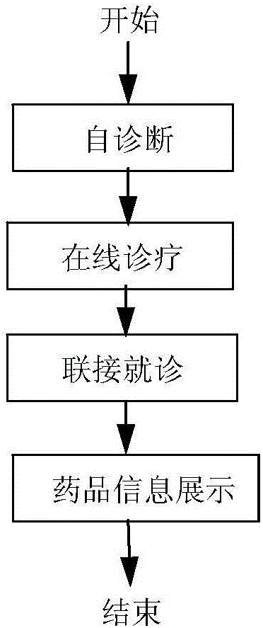 Mobile online doctor diagnosis and treatment device and use method thereof