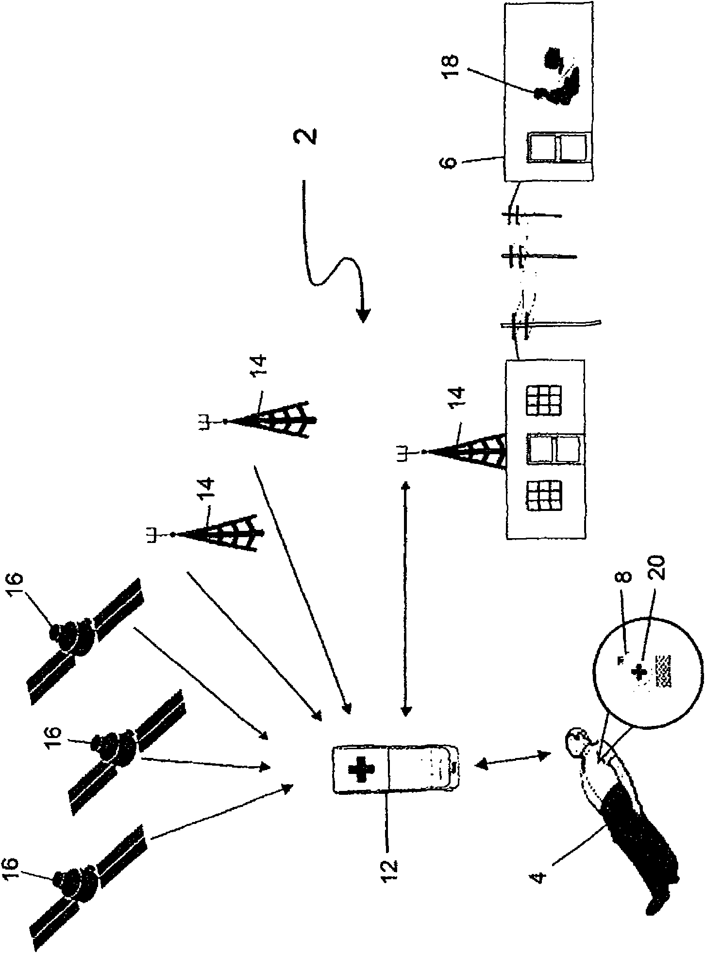 Pasition-based individual emergency responding system