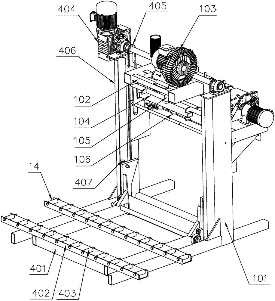 Full-automatic intelligent single-board gluing production line