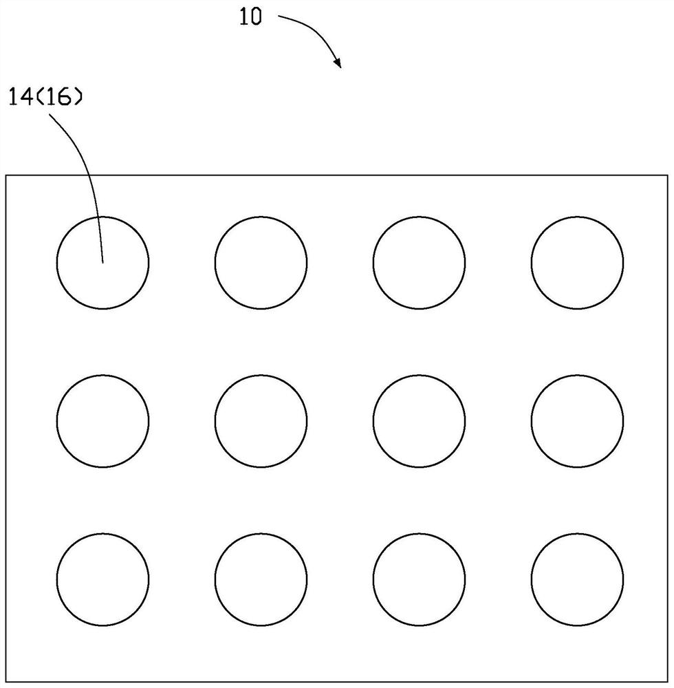 Transfer method of led and preparation method of led display panel