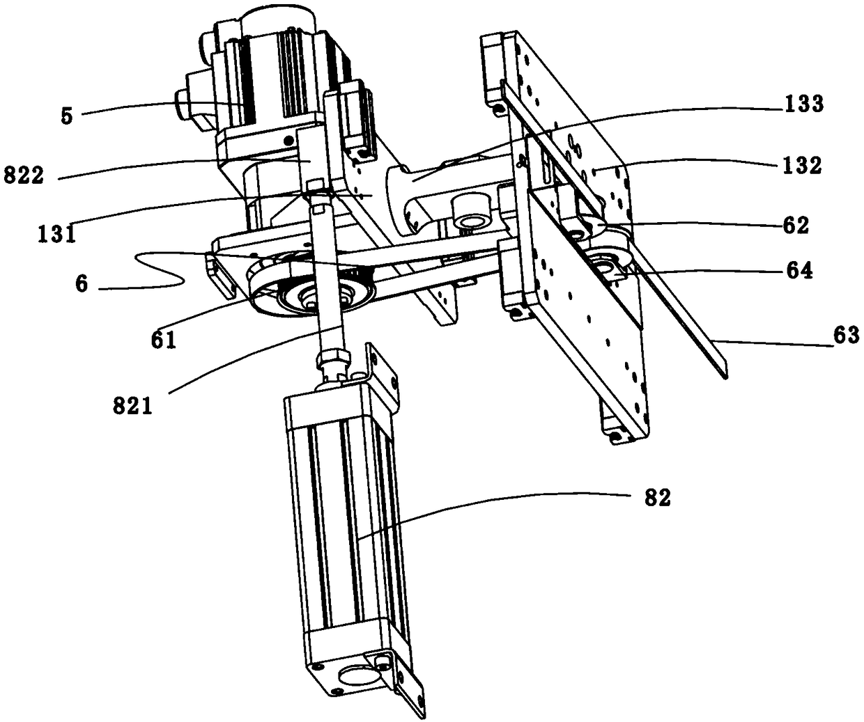 Double-spacing type manipulator