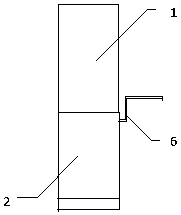 Y-shaped material supply valve