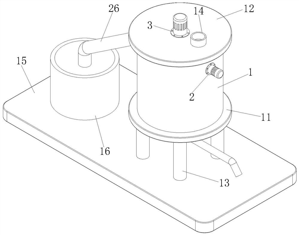 Blueberry sparkling wine brewing device