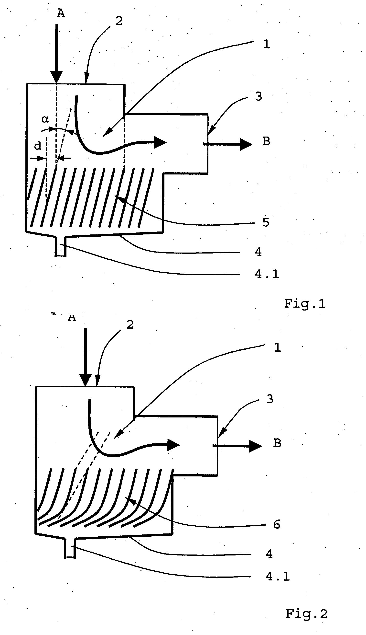 Deflection chamber for eliminating water in a fresh air supply system of a motor vehicle