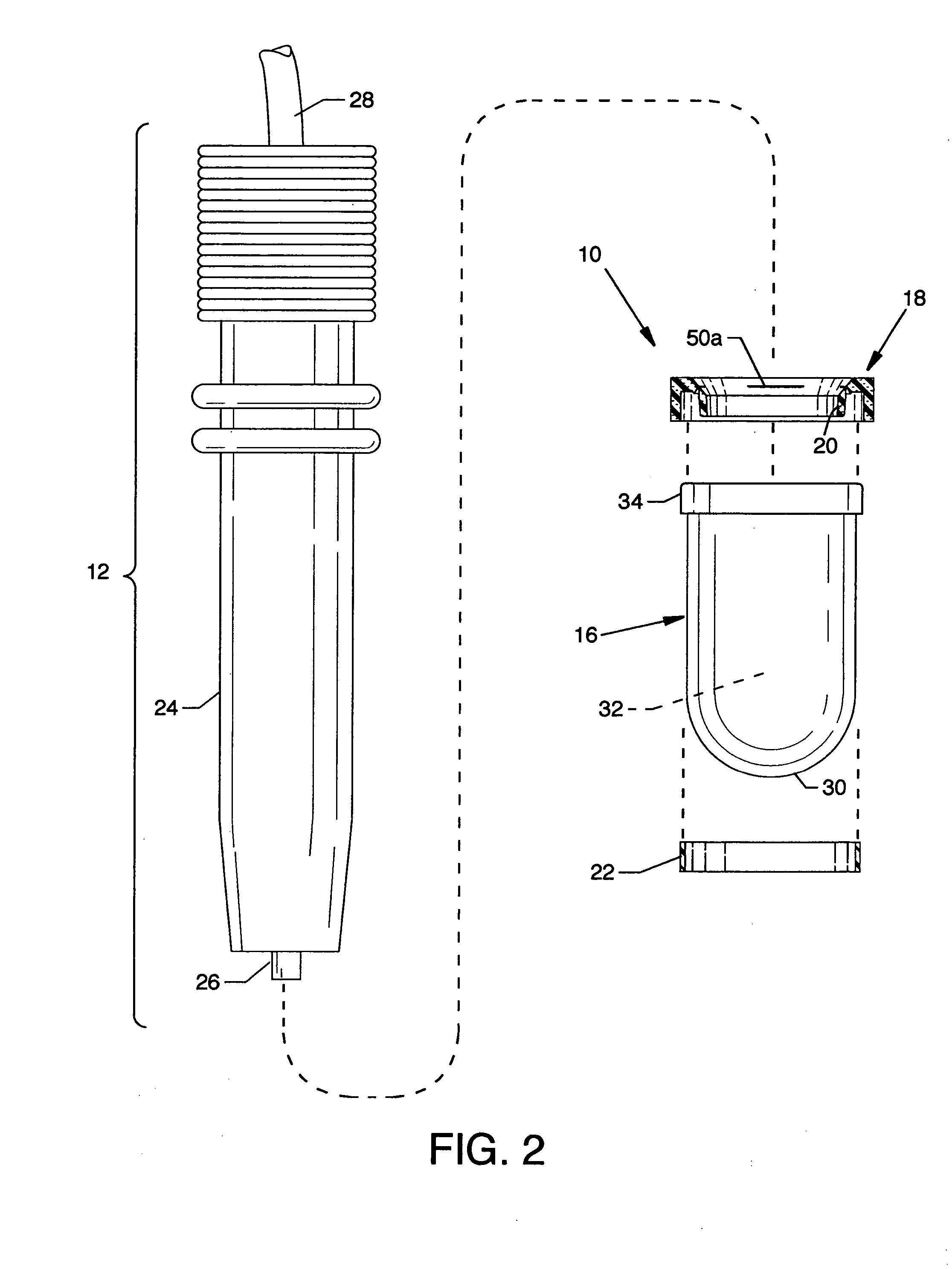 Immersion bag system for use with an ultrasound probe