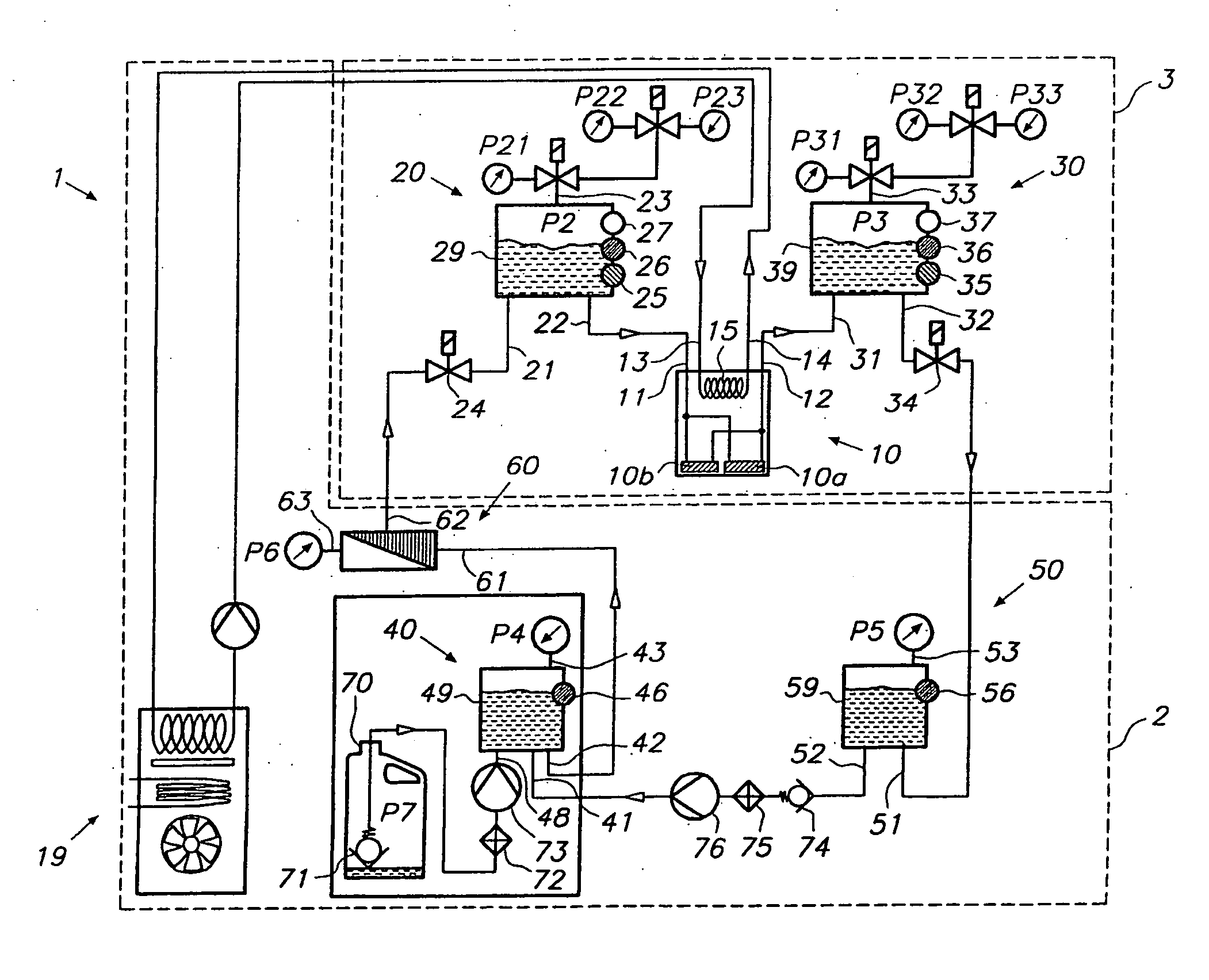 System and Method for Supplying an Ink to a Reciprocating Printhead in an Inkject Apparatus