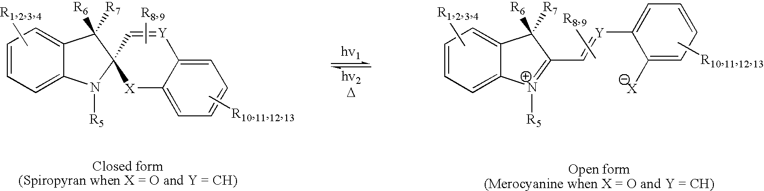 Method for forming temporary image