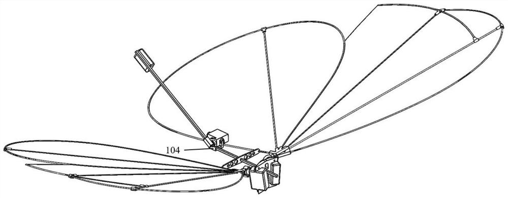 Bionic ornithopter and control method thereof