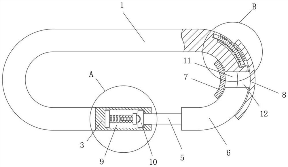 Chain linking unit and linking structure