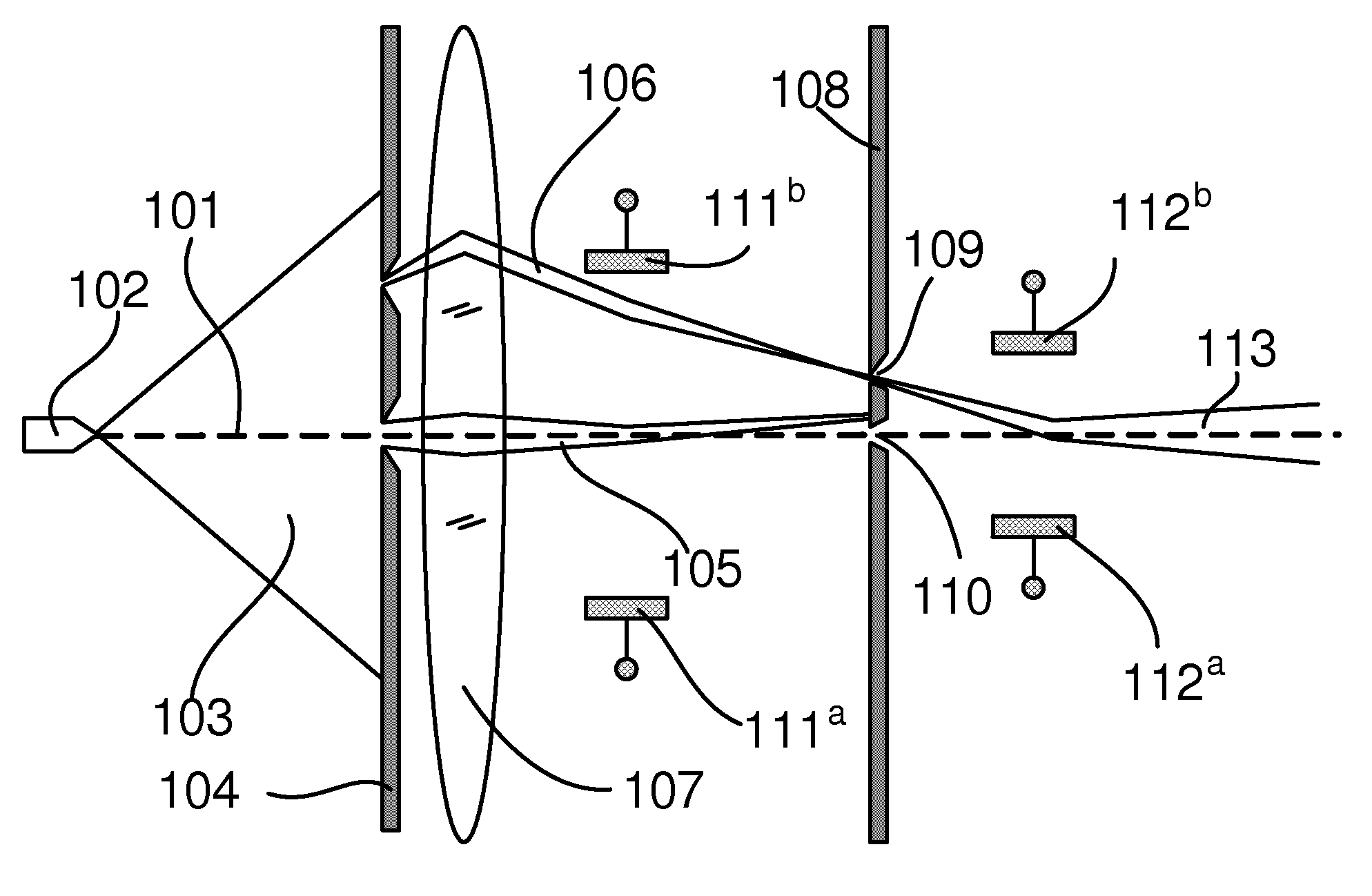 Charged particle source with integrated energy filter