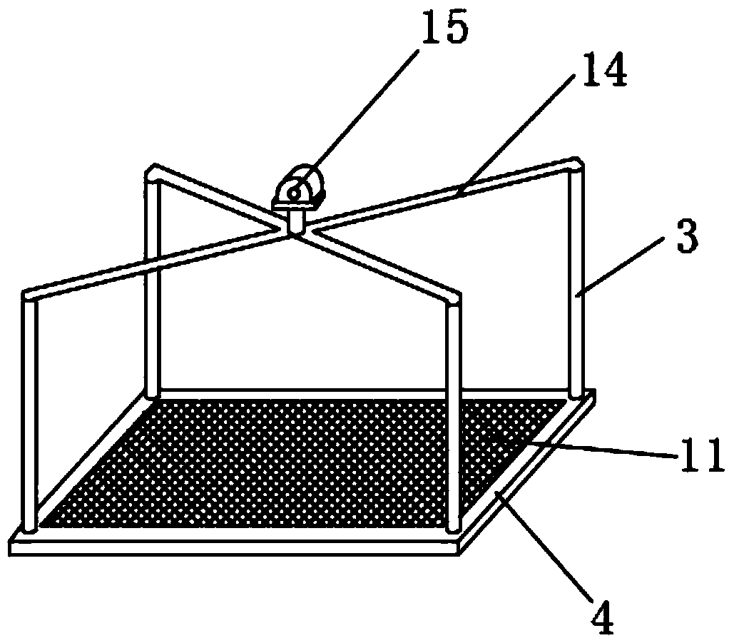 Secondary bran-removing device with multifunctional vibration screen