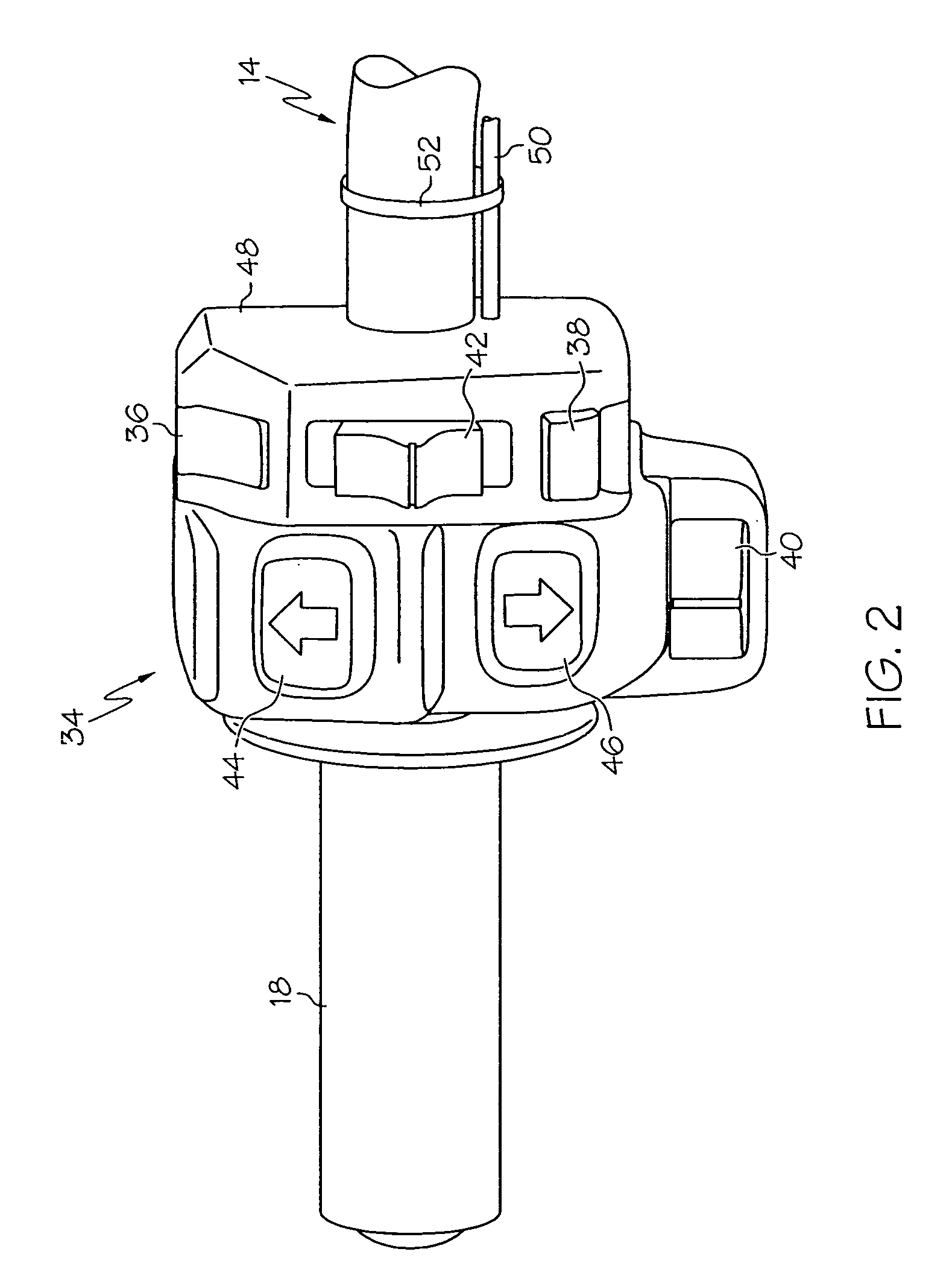 All terrain vehicle and integrated control panel for attachment to handlebar of all terrain vehicle