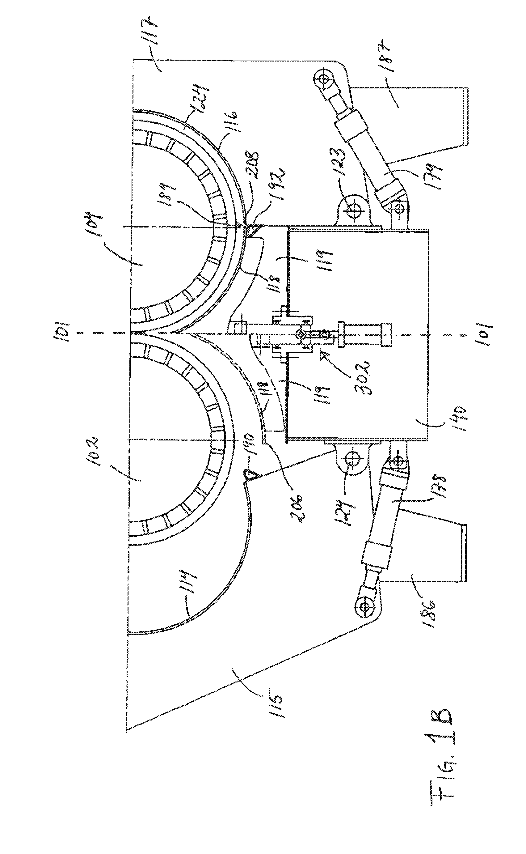 Apparatus for washing and dewatering pulp