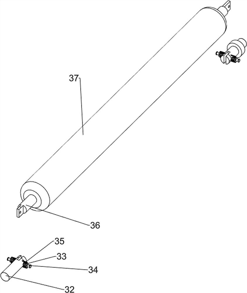 Environment-friendly cleaning machine for lining cloth processing