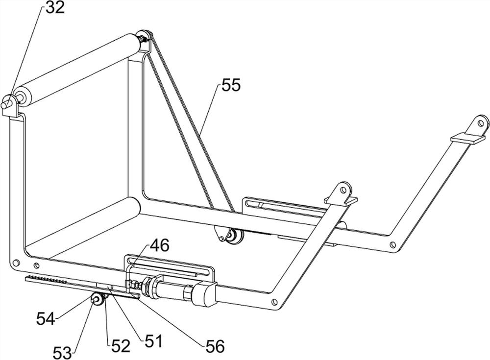 Environment-friendly cleaning machine for lining cloth processing