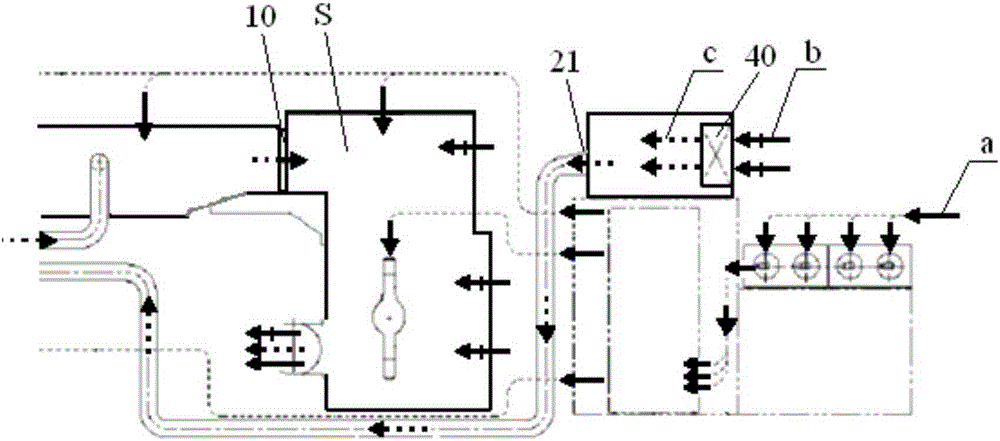 Method and device used for preventing inner part of camera lens from atomization