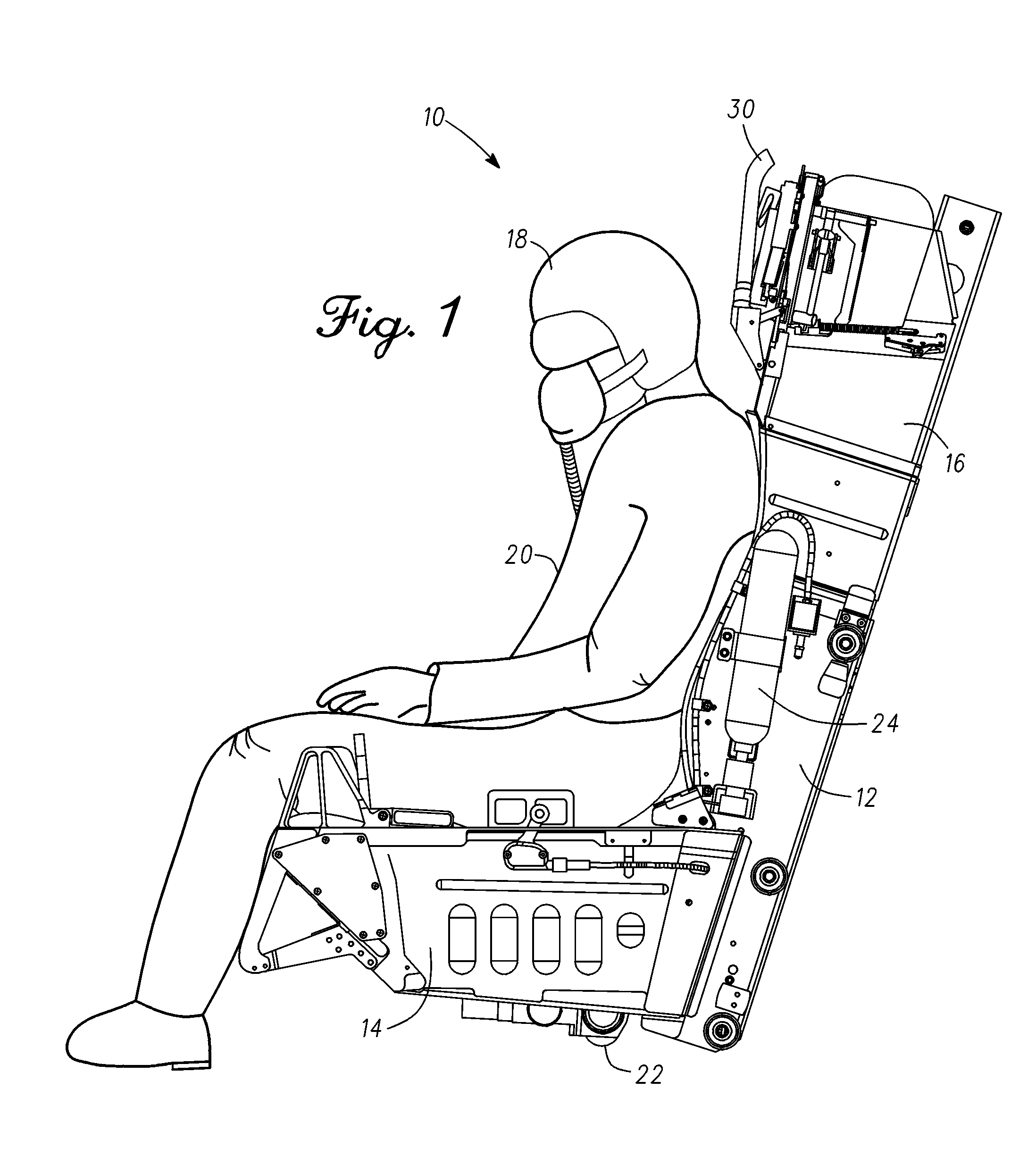 Aircraft ejection seat with moveable headrest