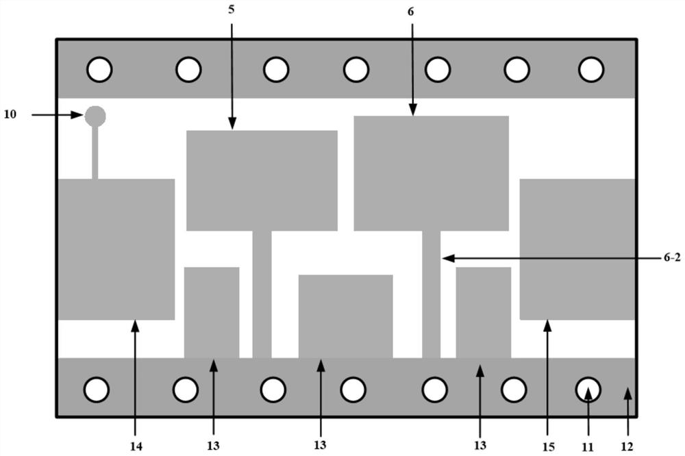 Suspended strip line ultra-wideband zero-point-adjustable band-pass filter