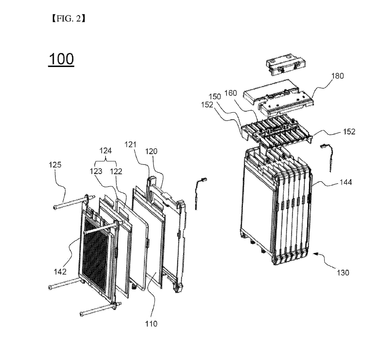 Battery module having molding part for insulating