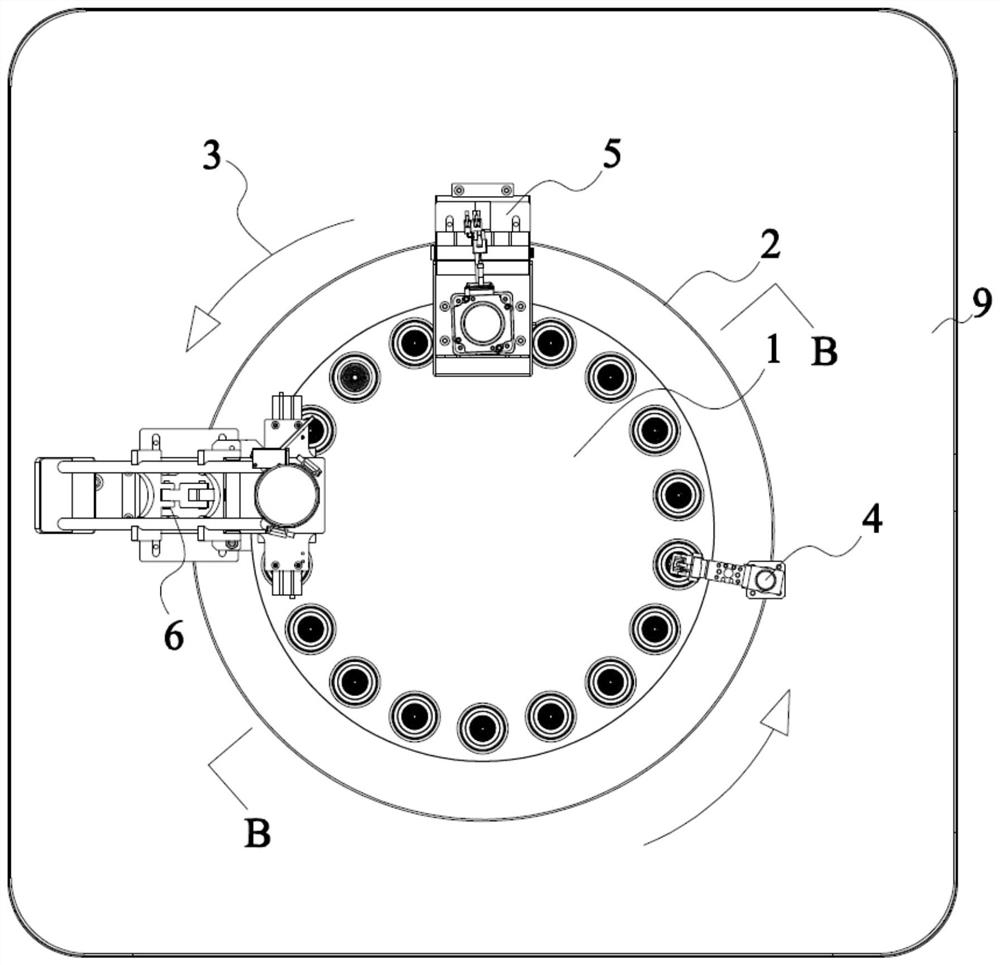 Rotary welding test equipment