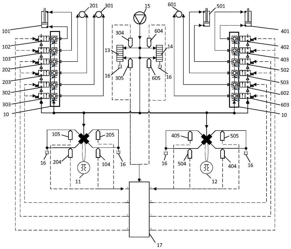 Electronic control system of excavator, control method and device and storage medium