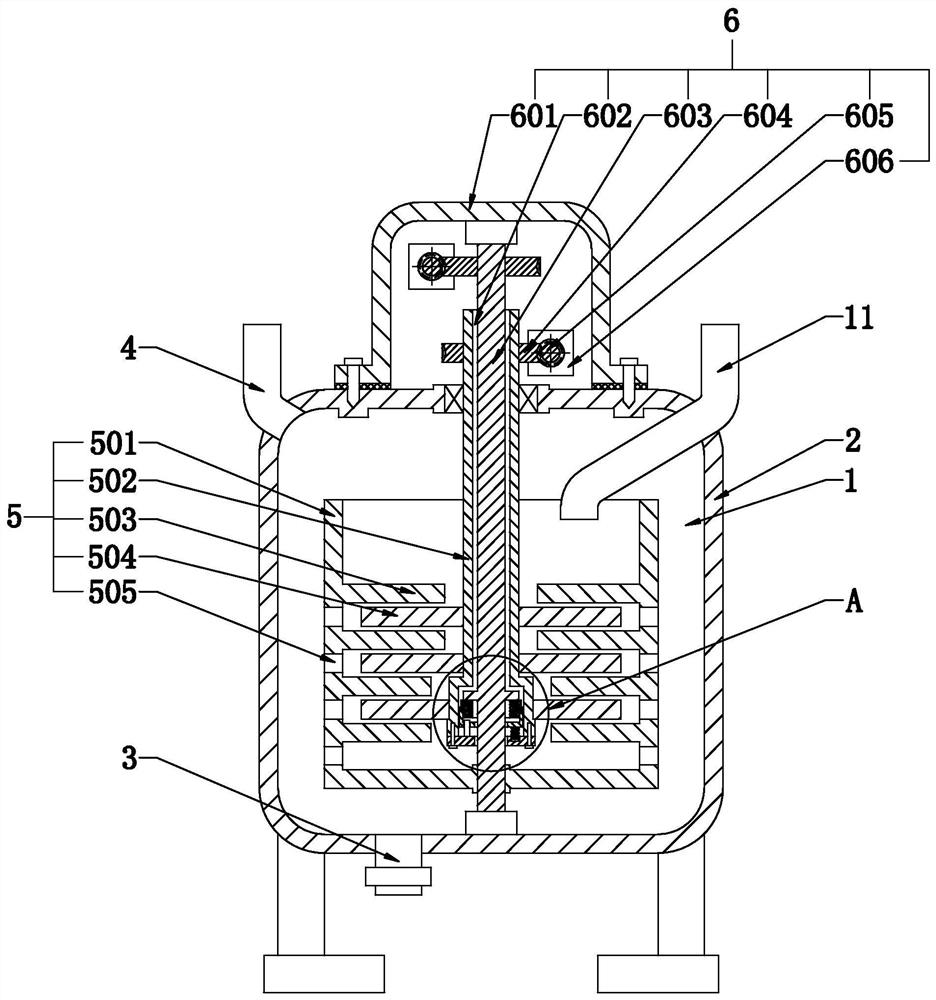 Preparation process and production equipment of fluorine-containing rubber for automobile rubber pipe