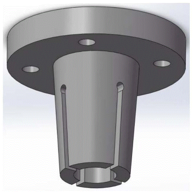 A fixture for axial tension and compression fatigue test of metal thin-walled full-section pipe