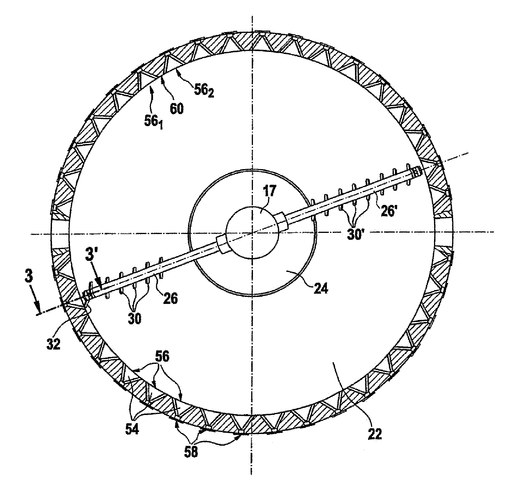 Multiple-hearth furnace