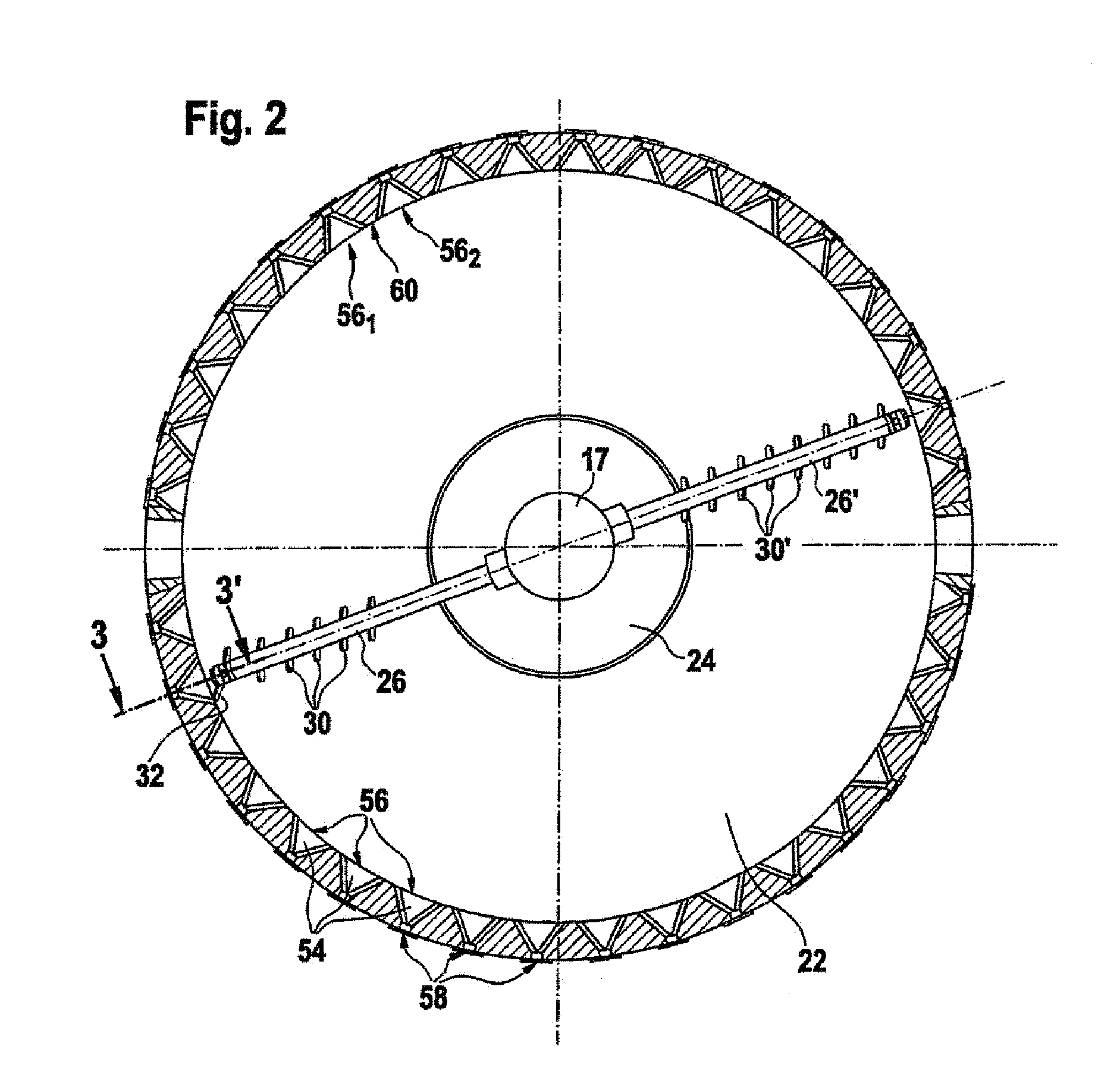 Multiple-hearth furnace