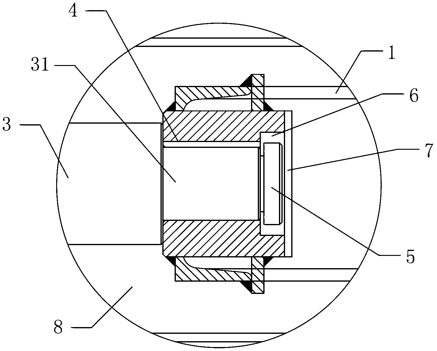 Hydraulic slide frame at bottom of sludge bin