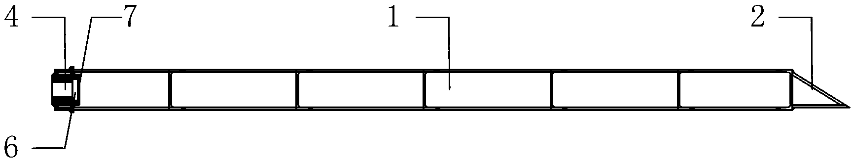 Hydraulic slide frame at bottom of sludge bin