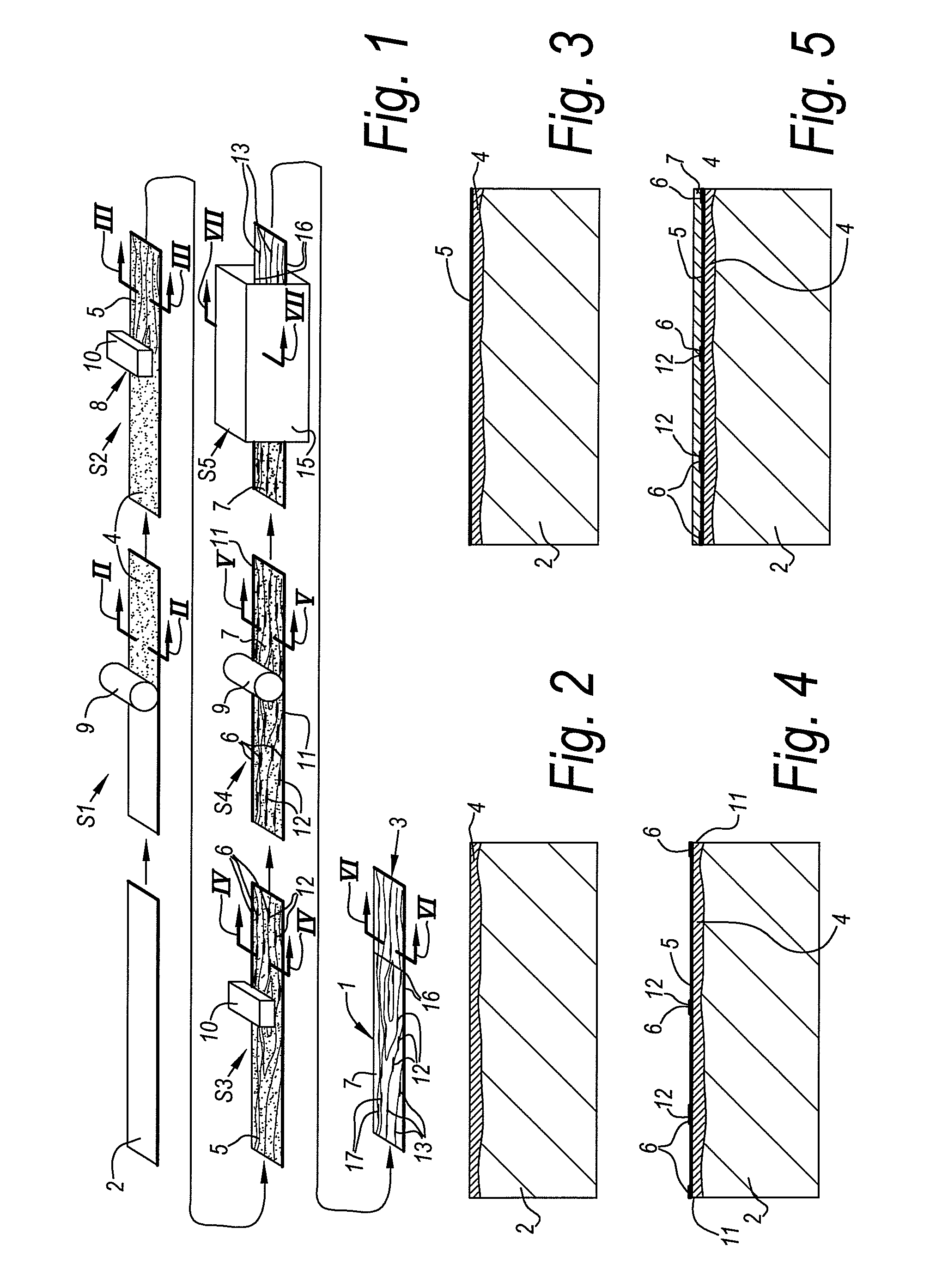 Methods for manufacturing panels and panel obtained thereby