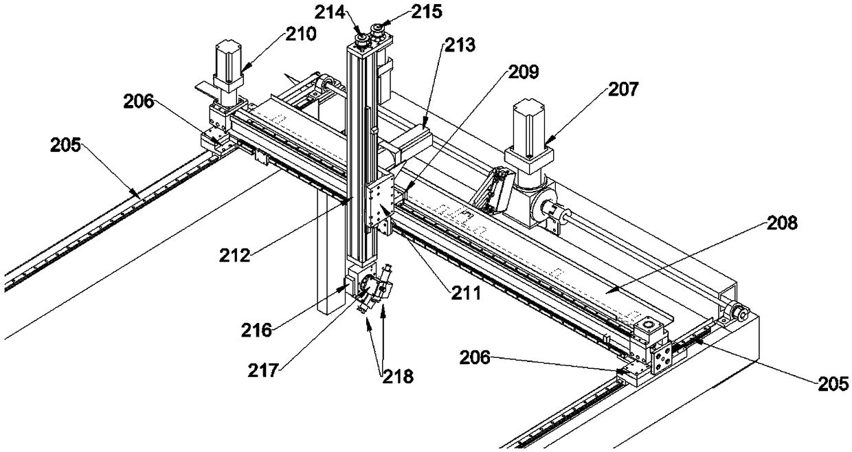 Full-automatic door panel painting equipment and method