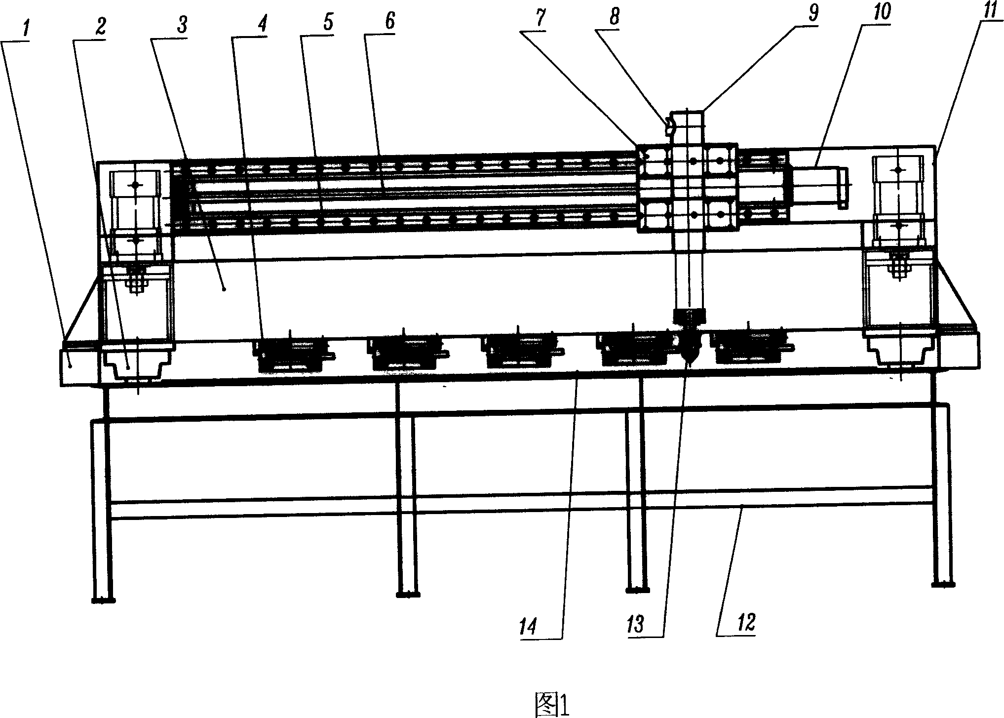 Floating type laser incision system