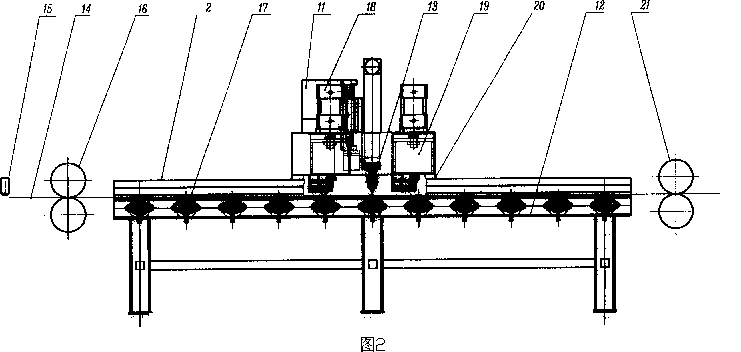 Floating type laser incision system