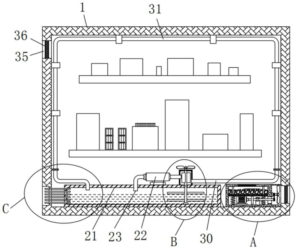 Remote teaching device based on cloud computing