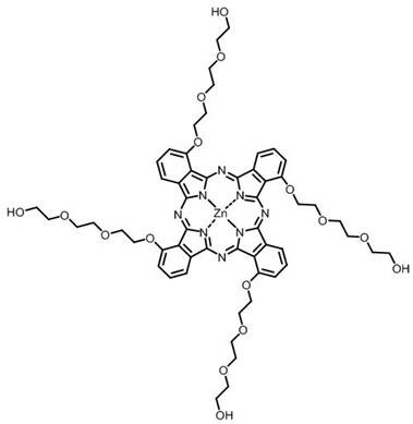 Phthalocyanine-artemisinin conjugate used as sonodynamic/photodynamic sensitizer as well as preparation method and application of phthalocyanine-artemisinin conjugate