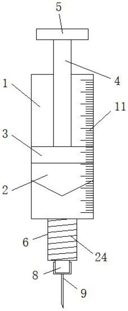 Injection device for diabetic patient