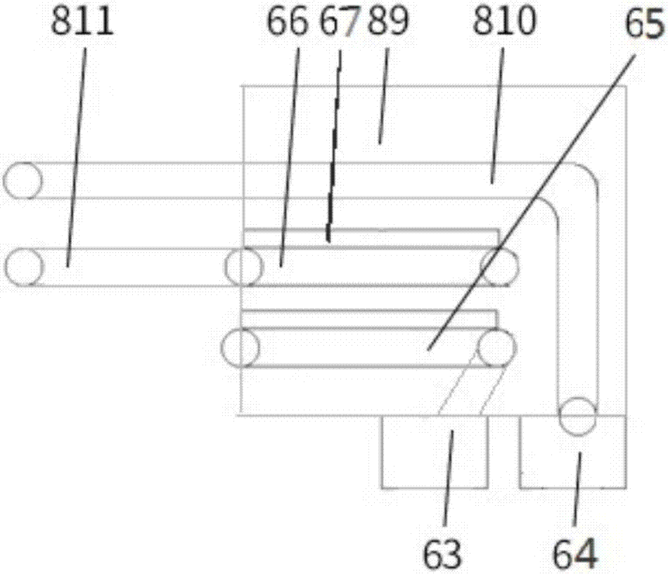 Waste tire recycling device