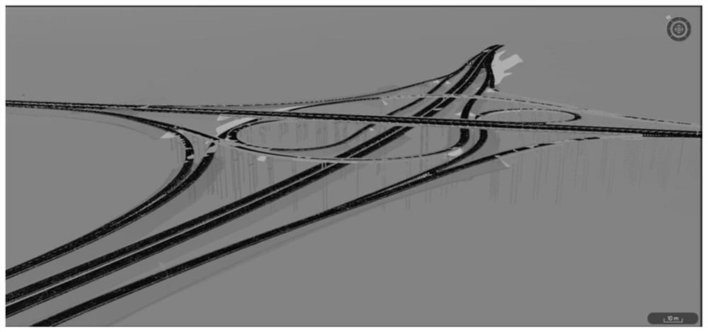 Method for converting BIM into GIS model supporting large-volume graded loading