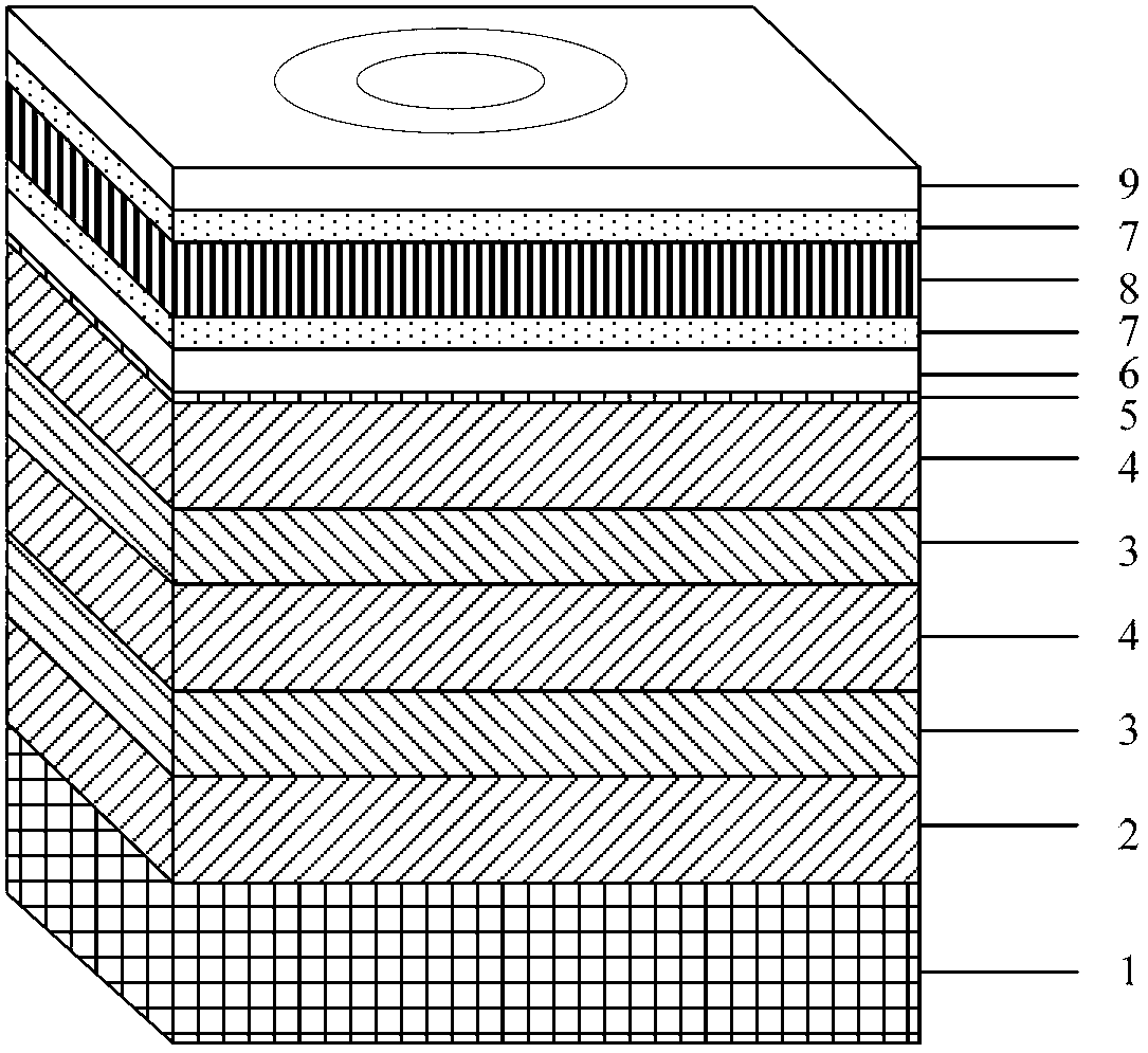 Adjustable film bulk acoustic wave resonator and preparation method thereof