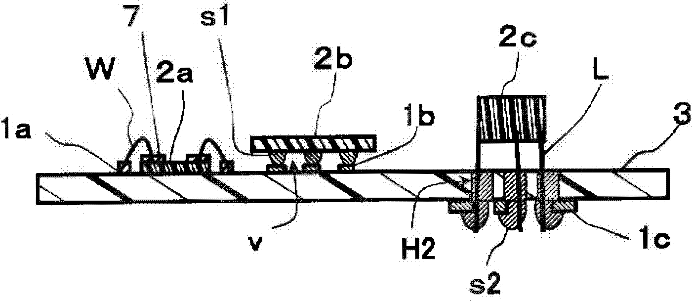 Method of producing electronic component mounting structure, and electronic component mounting structure